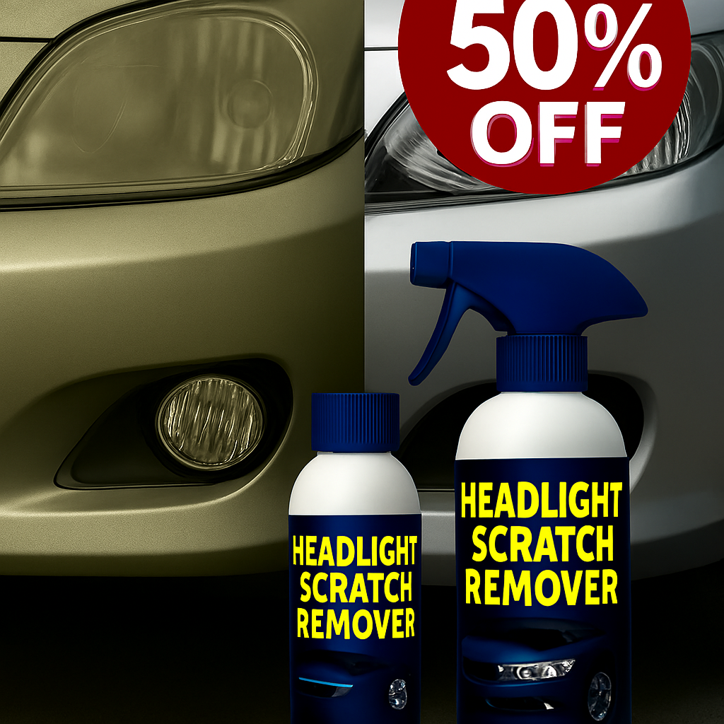Headlight Scratch Remover for Cars – Long Lasting Shine | Buy 1 Get 1 Free