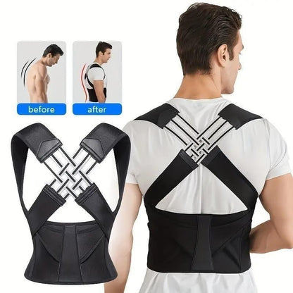 Posture Corrector Belt – Back Pain Relief for Men & Women