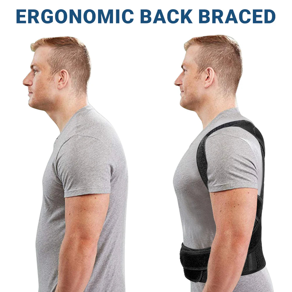Posture Corrector Belt – Back Pain Relief for Men & Women