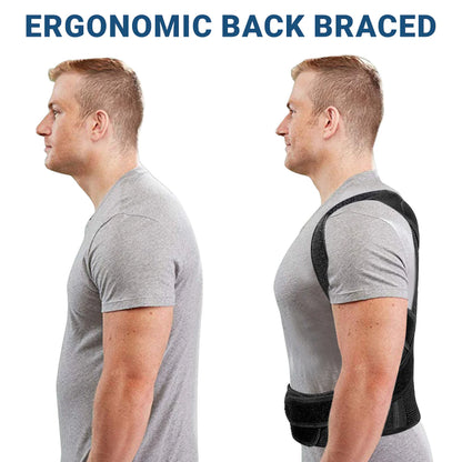 Posture Corrector Belt – Back Pain Relief for Men & Women