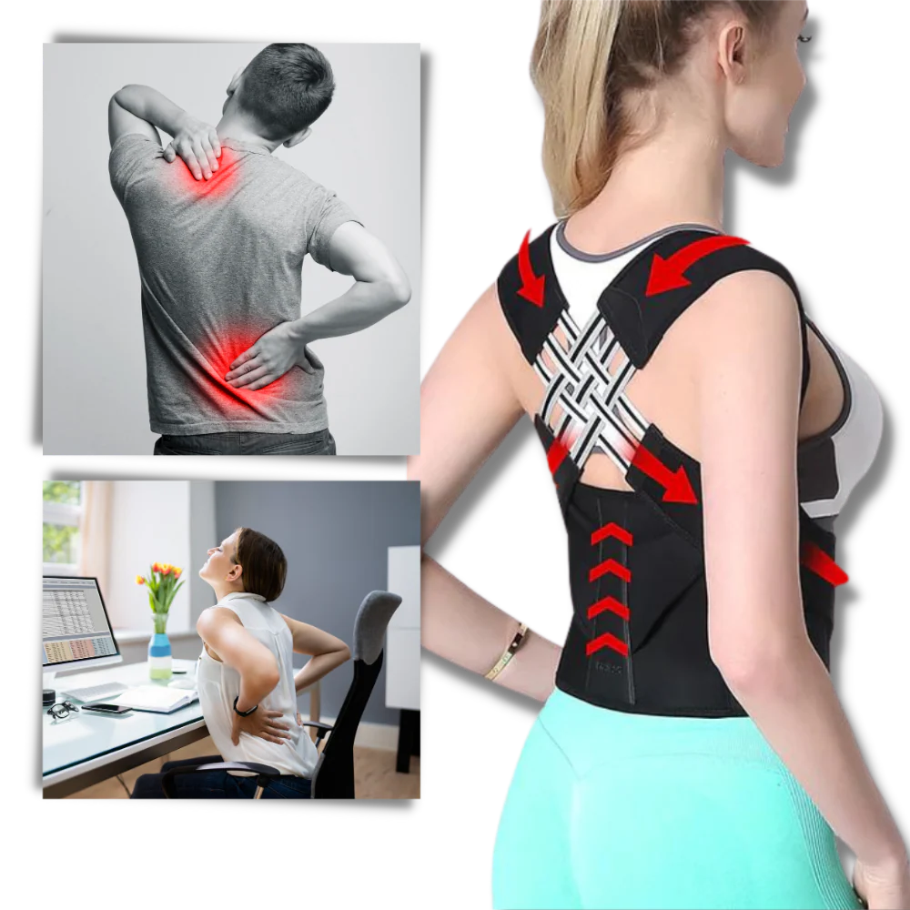Posture Corrector Belt – Back Pain Relief for Men & Women
