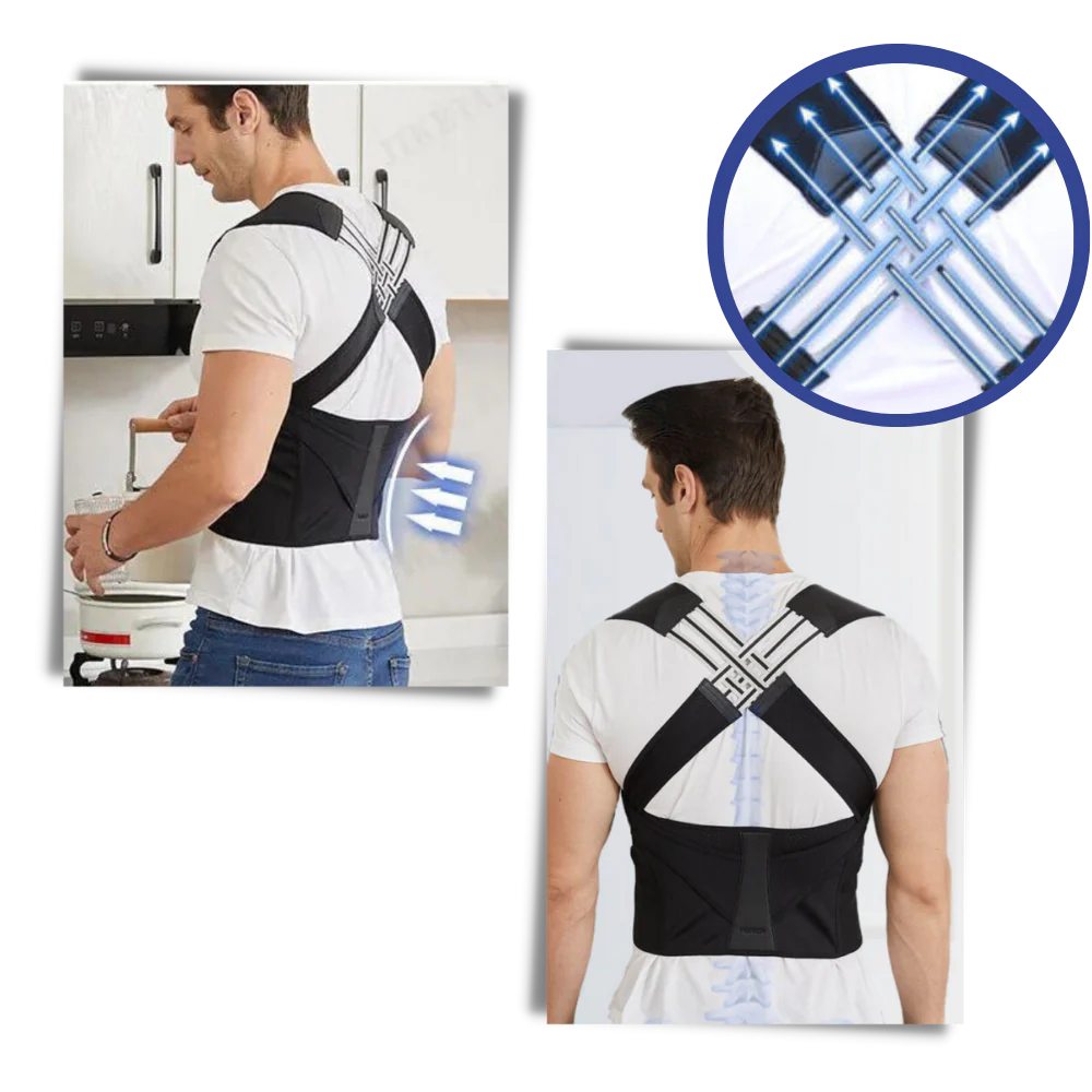 Posture Corrector Belt – Back Pain Relief for Men & Women