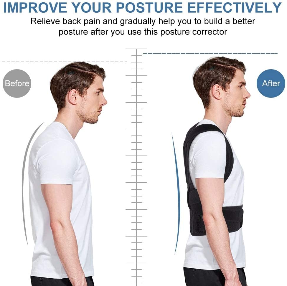 Posture Corrector Belt – Back Pain Relief for Men & Women